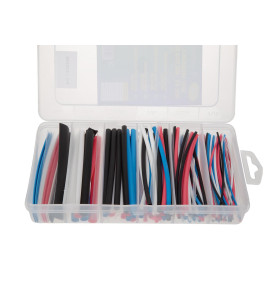 Lot de gaines thermorétrectables - multicolore - 10 cm - 170 pcs - dan