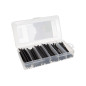 Lot de gaines thermorétractables - noir 10 cm - 170 pcs - dans coffret de rangement Lot de gaines thermorétractables - noir 10 cm - 170 pcs - dans coffret de rangement