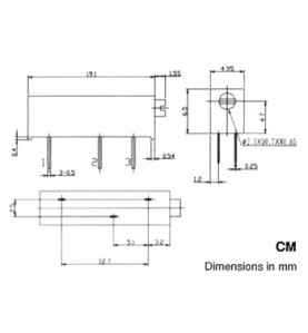 TONDEUSE CERMET MULTI-TOURS 1K - Velleman