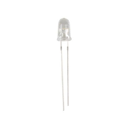 LED BLANCHE 5 mm - TRANSPARENT - Velleman