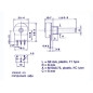 Potentiomètre MONO LIN 22K