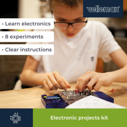 Kit de projets électroniques - 8 expériences - LED & musique