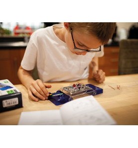 Kit de projets électroniques - 8 expériences - LED & musique - Vellema