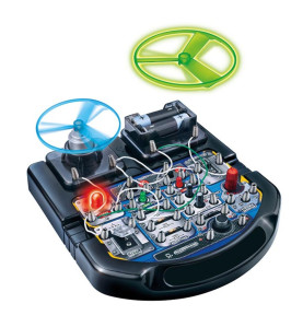 Kit de projets électroniques - 19 expériences - LED, ventilateur et so