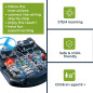 Kit de projets électroniques - 19 expériences - LED, ventilateur et son