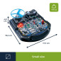 Kit de projets électroniques - 19 expériences - LED, ventilateur et son