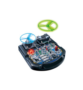 Kit de projets électroniques - 19 expériences - LED, ventilateur et so