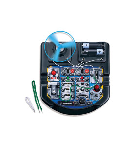 Kit de projets électroniques - 19 expériences - LED, ventilateur et so