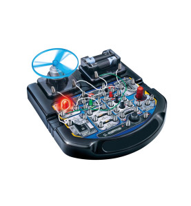 Kit de projets électroniques - 19 expériences - LED, ventilateur et so
