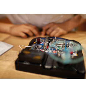 Kit de projets électroniques - 19 expériences - LED, ventilateur et so