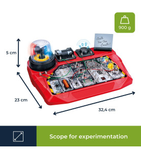 Kit de projets électroniques - 50 expériences - circuit lab - Velleman