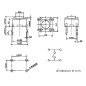 TOUCHE CONTACT 6 x 6mm HAUTEUR : 4.3mm