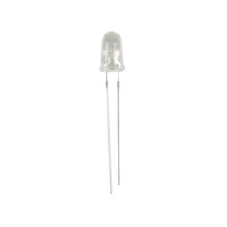 Transparent LED 5 mm - jaune ambre - Velleman