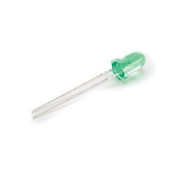 Lampe LED standard 5 mm vert transparent - Velleman