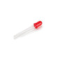 Lampe LED standard 5 mm rouge diffus Lampe LED standard 5 mm rouge diffus