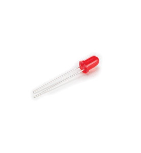 Lampe LED standard 5 mm rouge diffus - Velleman