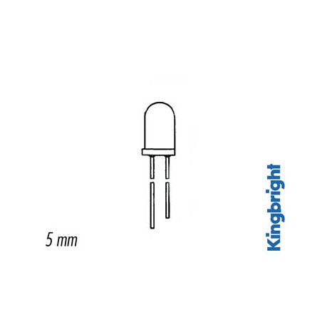 Phototransistor 5 mm transparent 940 nm - Velleman