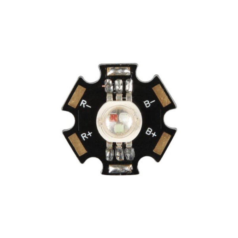 LED DE PUISSANCE - 3 W - RGB