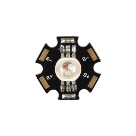 LED DE PUISSANCE - 3 W - RGB - Velleman