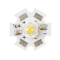 LED DE PUISSANCE - 3 W - BLANC CHAUD - 210 lm - Velleman