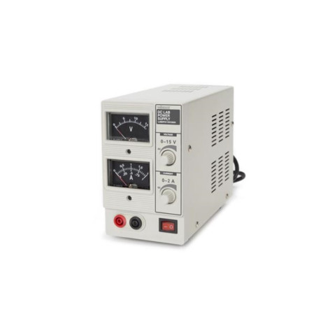 ALIMENTATION DE LABORATOIRE 0-15 VCC / 0-2 A - ANALOGIQUE - Velleman