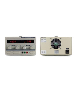 ALIMENTATION DE LABORATOIRE 0-50 VCC 0-5 A MAX / AVEC DOUBLE AFFICHEUR