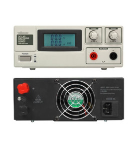 ALIMENTATION DE LABORATOIRE À DÉCOUPAGE 0-60 VCC / 0-15 A MAX / AVEC A