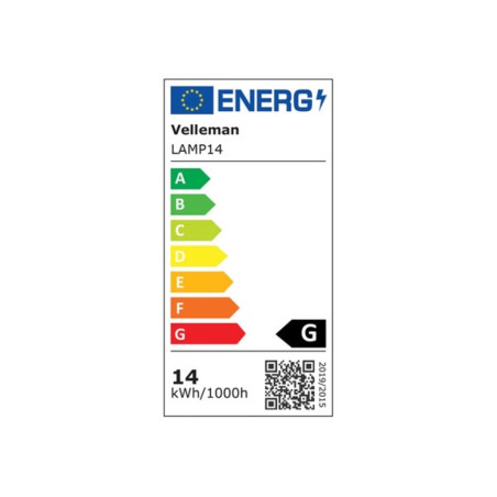 Tube fluorescent T5/14W pour VTLAMP6