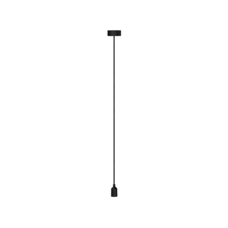 LUMINAIRE DESIGN À SUSPENSION EN CORDAGE - NOIR