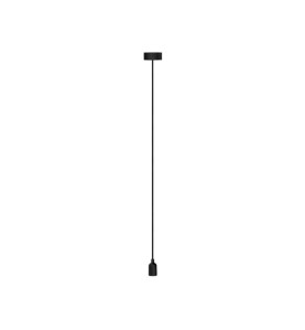 LUMINAIRE DESIGN À SUSPENSION EN CORDAGE - NOIR - Velleman