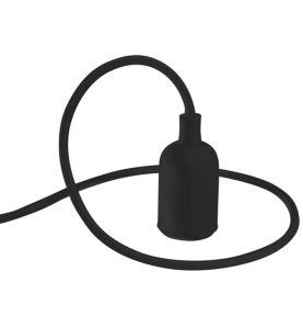 LUMINAIRE DESIGN À SUSPENSION EN CORDAGE - NOIR - Velleman