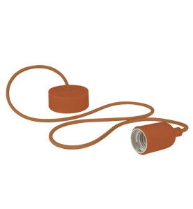 LUMINAIRE DESIGN À SUSPENSION EN CORDAGE - BRUN - Velleman