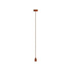 LUMINAIRE DESIGN À SUSPENSION EN CORDAGE - BRUN