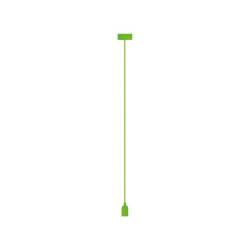 LUMINAIRE DESIGN À SUSPENSION EN CORDAGE - VERT