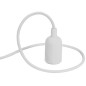 LUMINAIRE DESIGN À SUSPENSION EN CORDAGE - BLANC