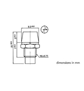 SUPPORT DE VOYANT Ø3mm - Velleman