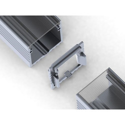 CONNECTEUR LINÉAIRE POUR PROFILÉ EN ALUMINIUM POUR RUBAN LED (PLA) - A