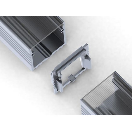 CONNECTEUR LINÉAIRE POUR PROFILÉ EN ALUMINIUM POUR RUBAN LED (PLA) - A