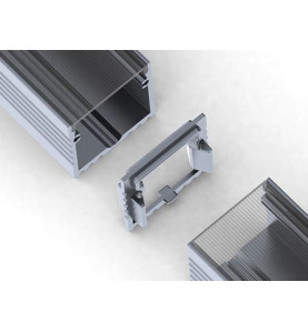 CONNECTEUR LINÉAIRE POUR PROFILÉ EN ALUMINIUM POUR RUBAN LED (PLA) - A