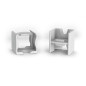 CONNECTEUR LINÉAIRE POUR PROFILÉ EN ALUMINIUM POUR RUBAN LED SLIMLINE 15 mm - ABS - GRIS