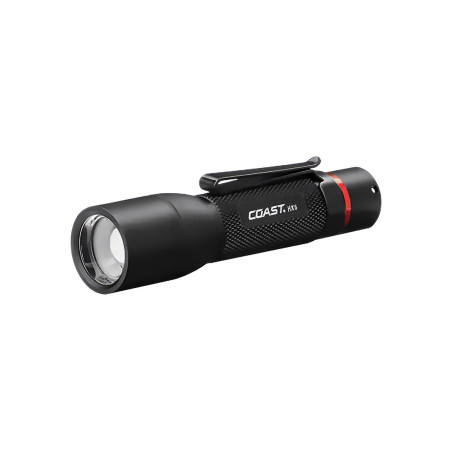COAST - HX5 - Lampe torche compacte à clip de poche - 130 lumens - 1 pile AA incluse