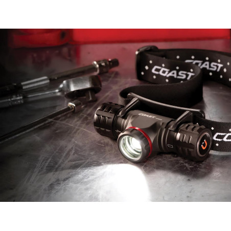COAST - XPH30R - lampe frontale rechargeable, 1000 lumens