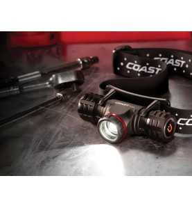 COAST - XPH30R - lampe frontale rechargeable, 1000 lumens - Velleman