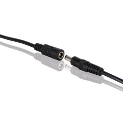 CONNECTEUR D'ALIMENTATION CC AVEC CÂBLE (MÂLE-FEMELLE) - Velleman