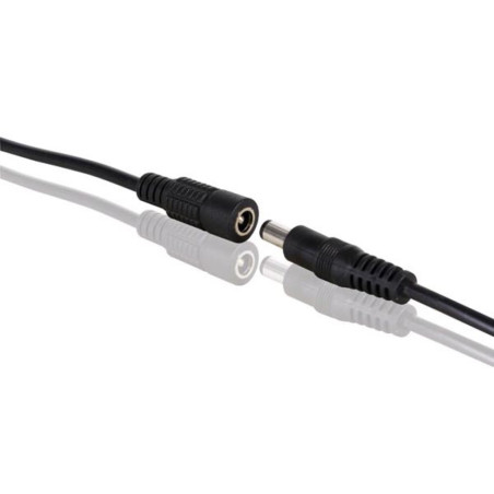 CONNECTEUR D'ALIMENTATION CC AVEC CÂBLE (MÂLE-FEMELLE) - Velleman