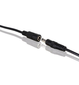 CONNECTEUR D'ALIMENTATION CC AVEC CÂBLE (MÂLE-FEMELLE) - Velleman