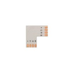 CONNECTEUR PCB FLEXIBLE - FORME L - 10 mm - COULEUR RGB - Velleman