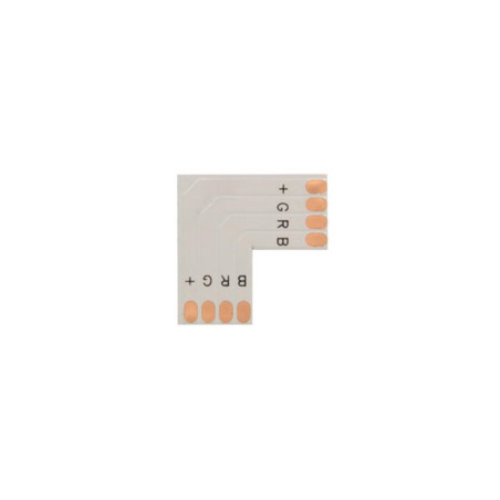 CONNECTEUR PCB FLEXIBLE - FORME L - 10 mm - COULEUR RGB - Velleman