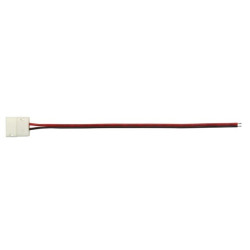 CÂBLE AVEC 1 CONNECTEUR PUSH POUR BANDE À LED FLEXIBLE - 8 mm - 1 COUL