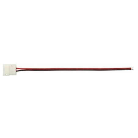CÂBLE AVEC 1 CONNECTEUR PUSH POUR BANDE À LED FLEXIBLE - 8 mm - 1 COUL